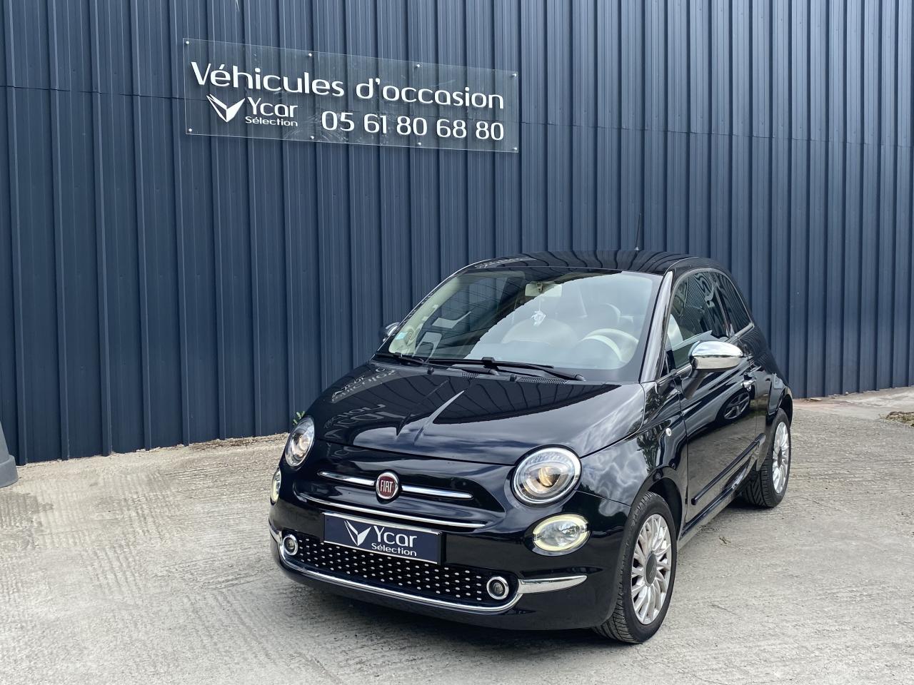 FIAT-500-1.2i 69 cv LOUNGE ANNEE 2017